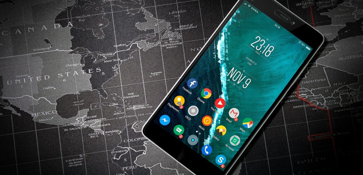 phone android apps world map 1869510